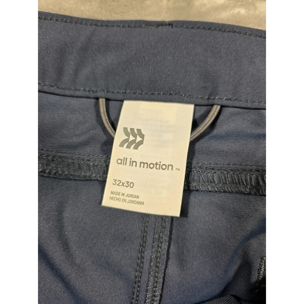 NWT All in Motion 360 Lifestyle Regular Fit Moisture Wicking, Quick Dry,‎ 32x30 - Picture 4 of 7